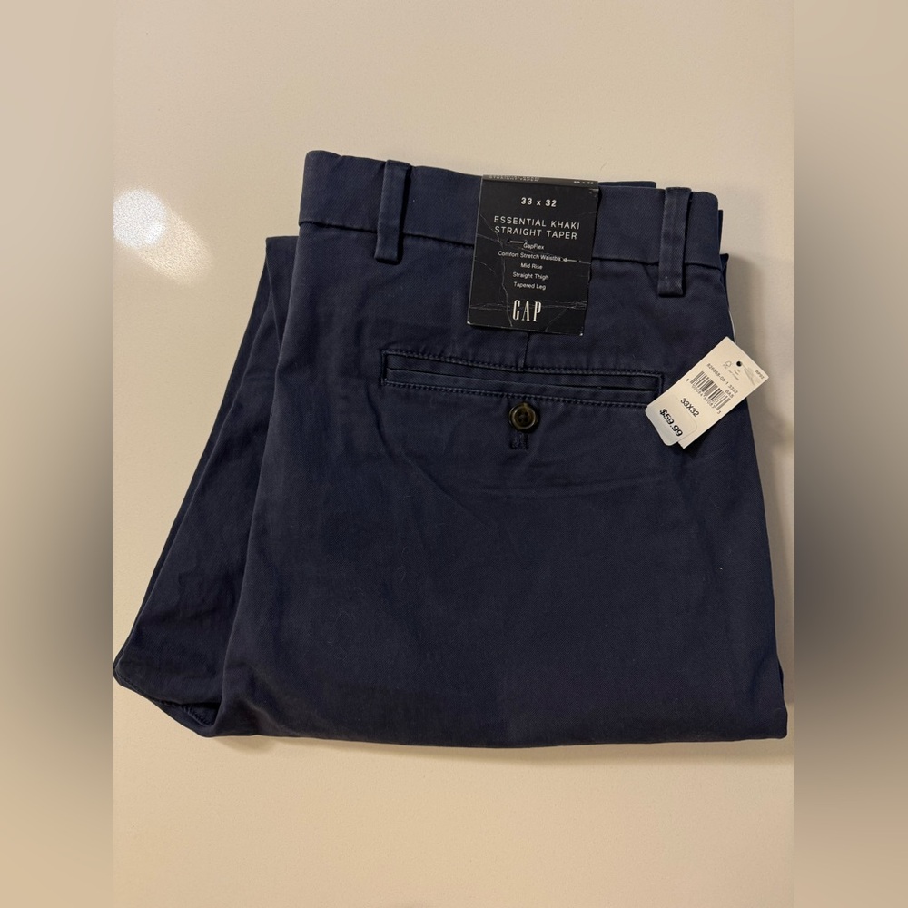 GAP Men's Dark Blue Chinos